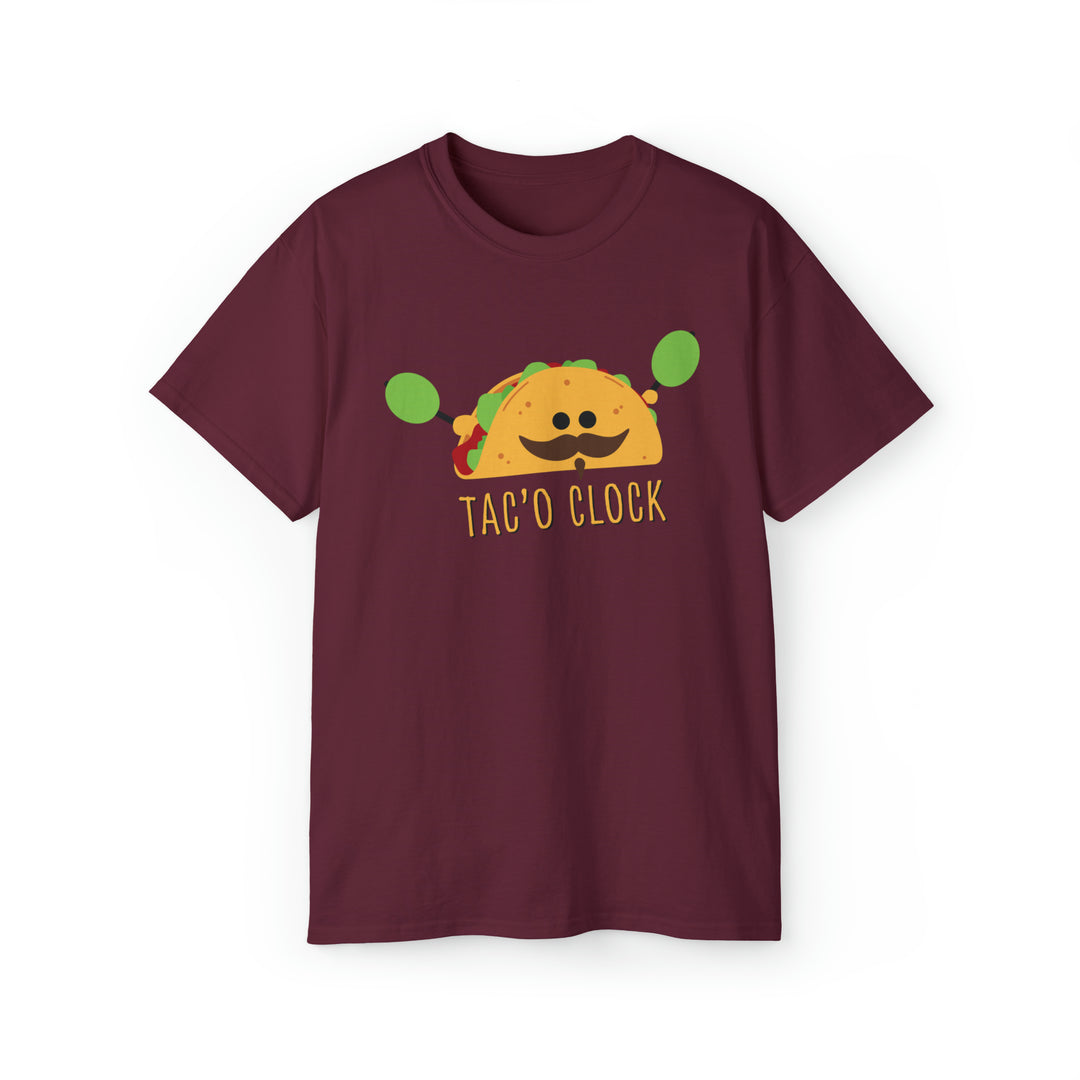 TACO CLOCK=Unisex Ultra Cotton Tee