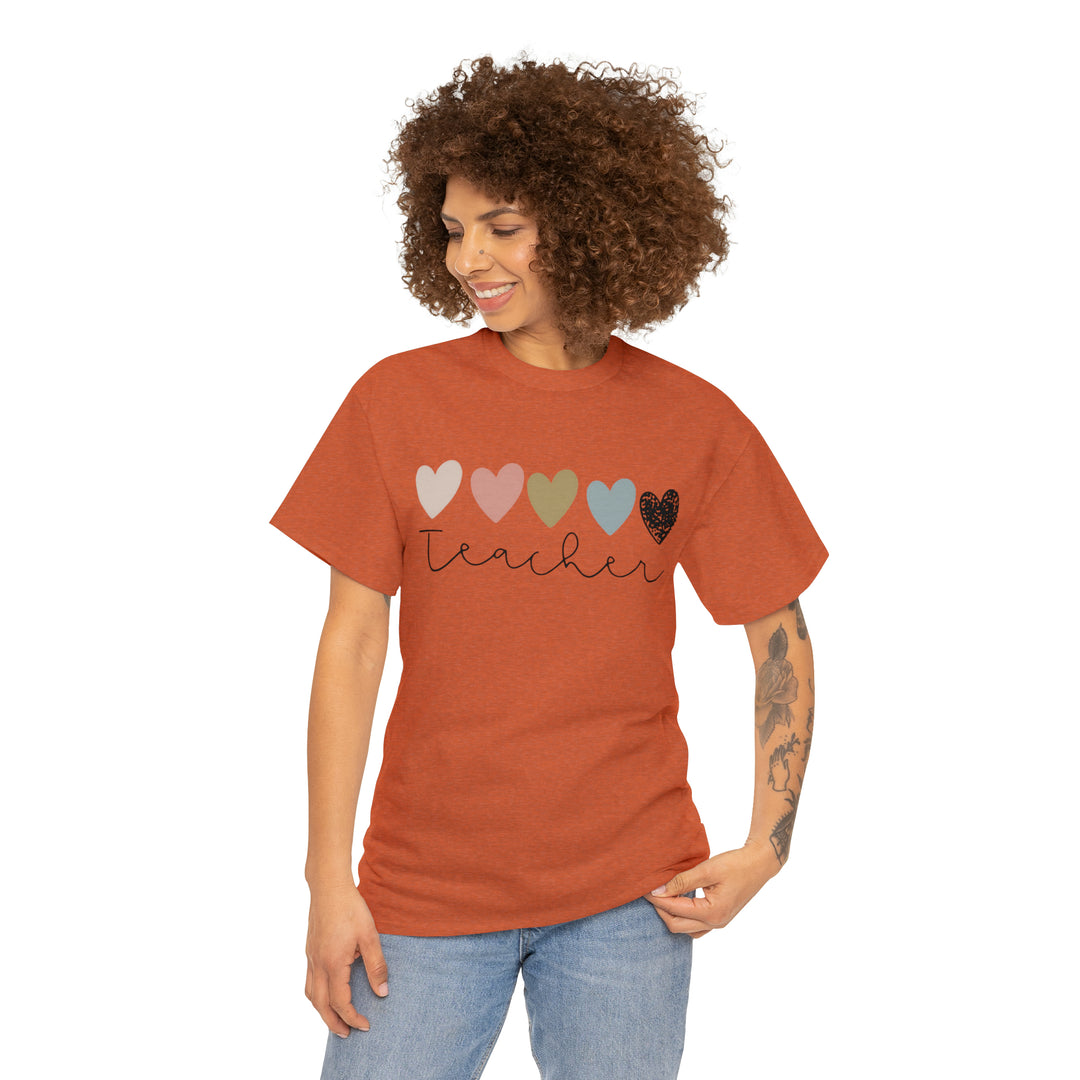 Teacher-Unisex Heavy Cotton Tee