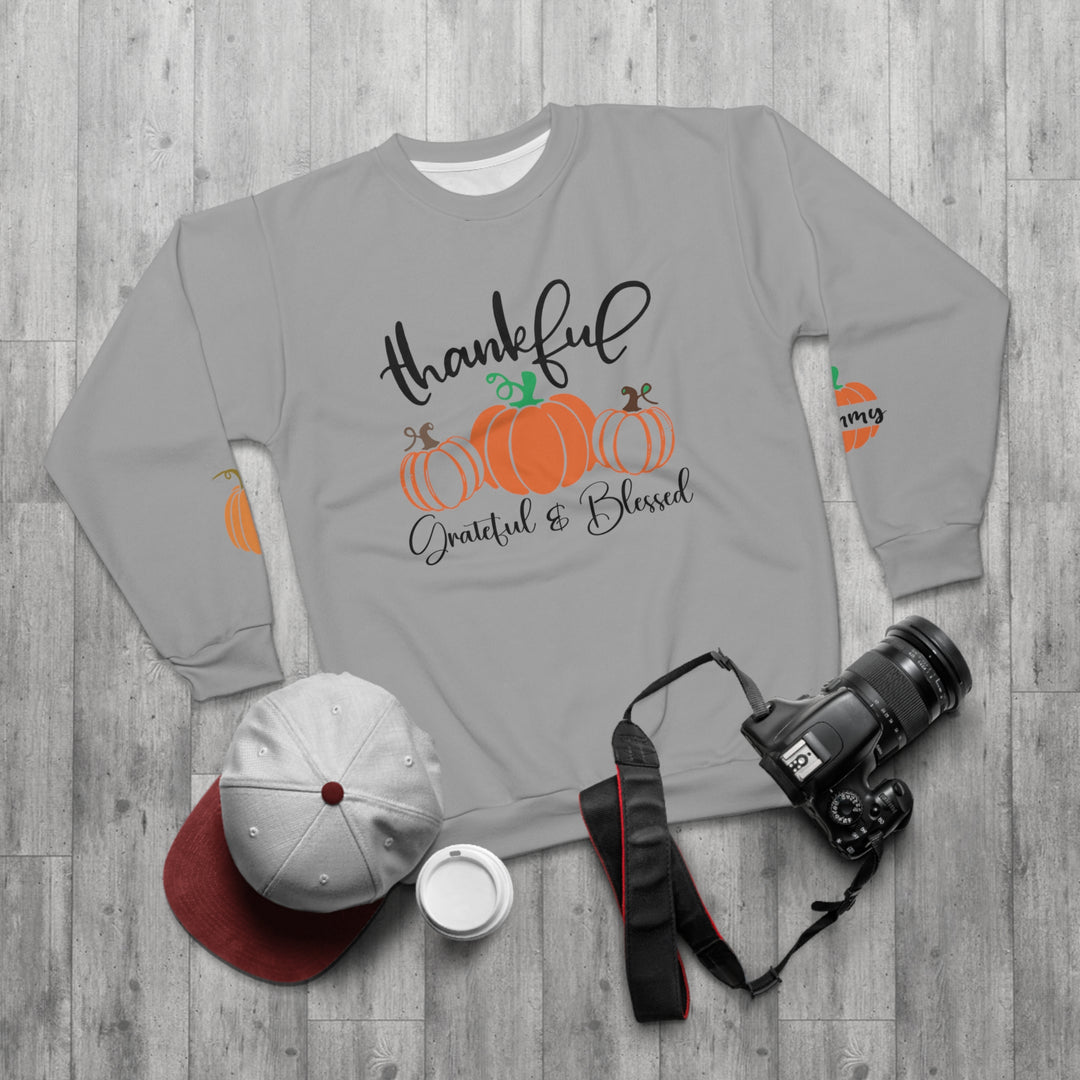 Thankful Gammy=Unisex Sweatshirt (AOP)