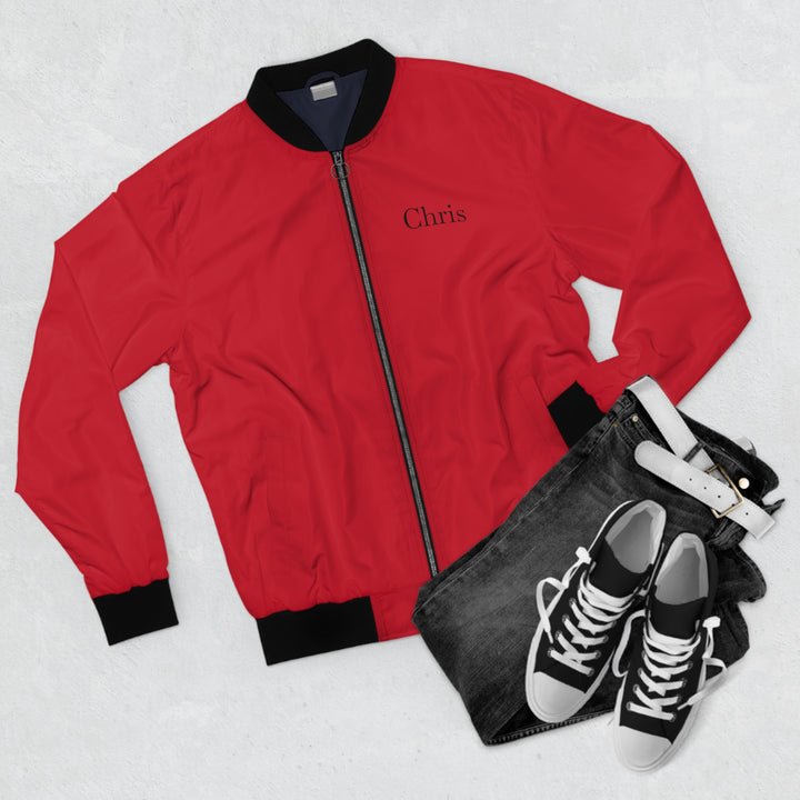 Chris Men's Bomber Jacket (AOP)