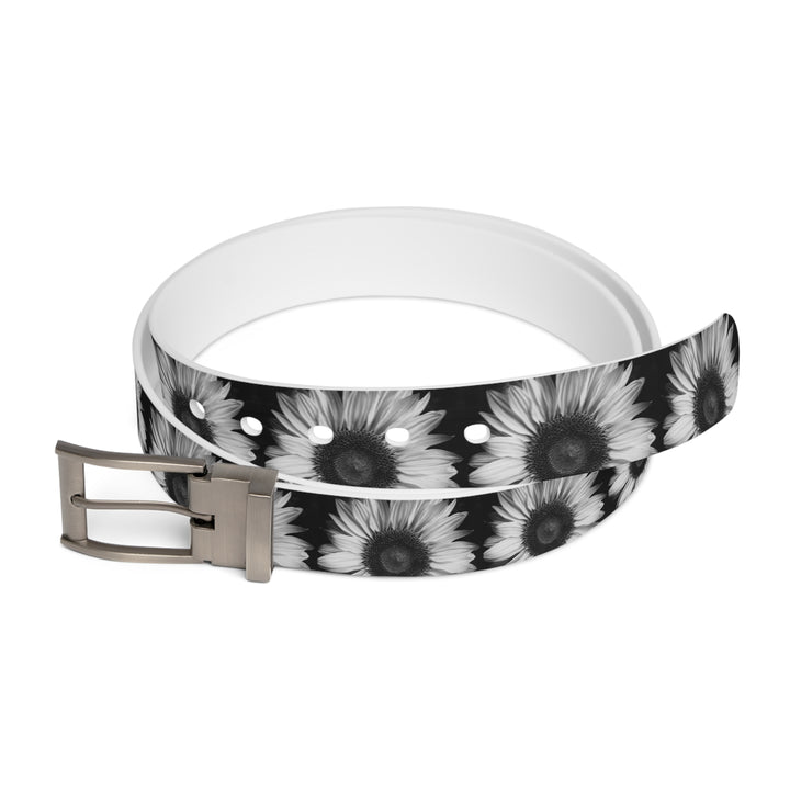 Black & White Sunflower Belt