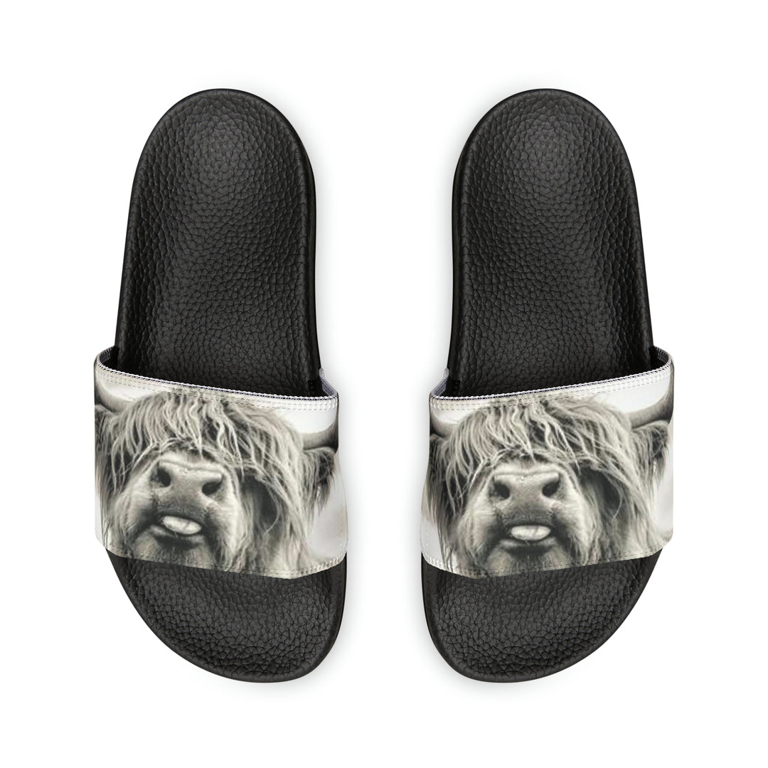 Youth PU Slide Sandals