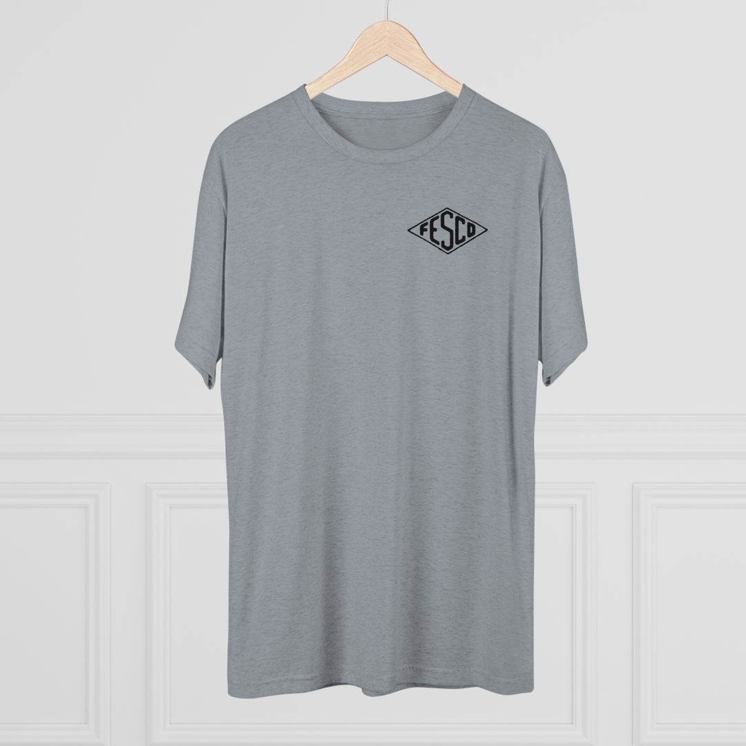 Fesco-Unisex Tri-Blend Crew Tee