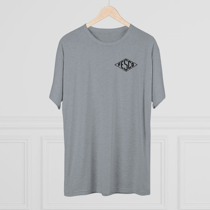 Fesco-Unisex Tri-Blend Crew Tee