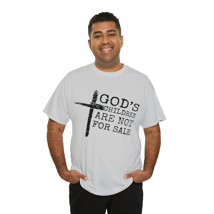 Gods children are not for sale-Unisex Heavy Cotton Tee