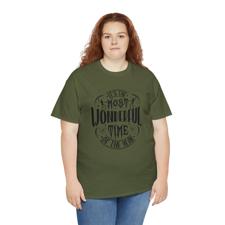 Most wonderful time of year-Unisex Heavy Cotton Tee