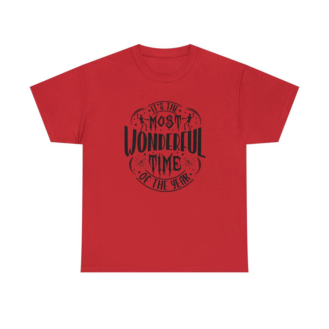 Most wonderful time of year-Unisex Heavy Cotton Tee