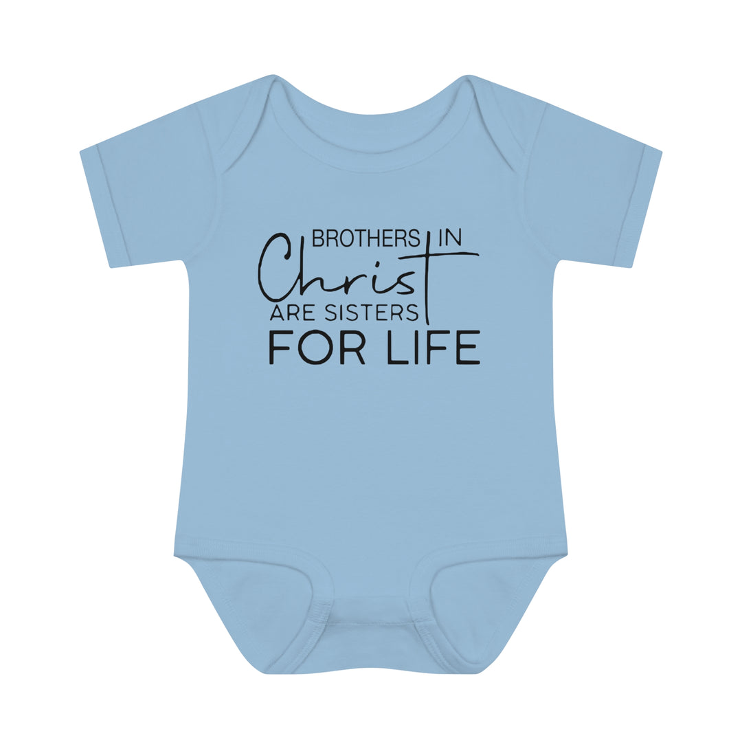 BROTHERS IN CHRIST-Infant Baby Rib Bodysuit