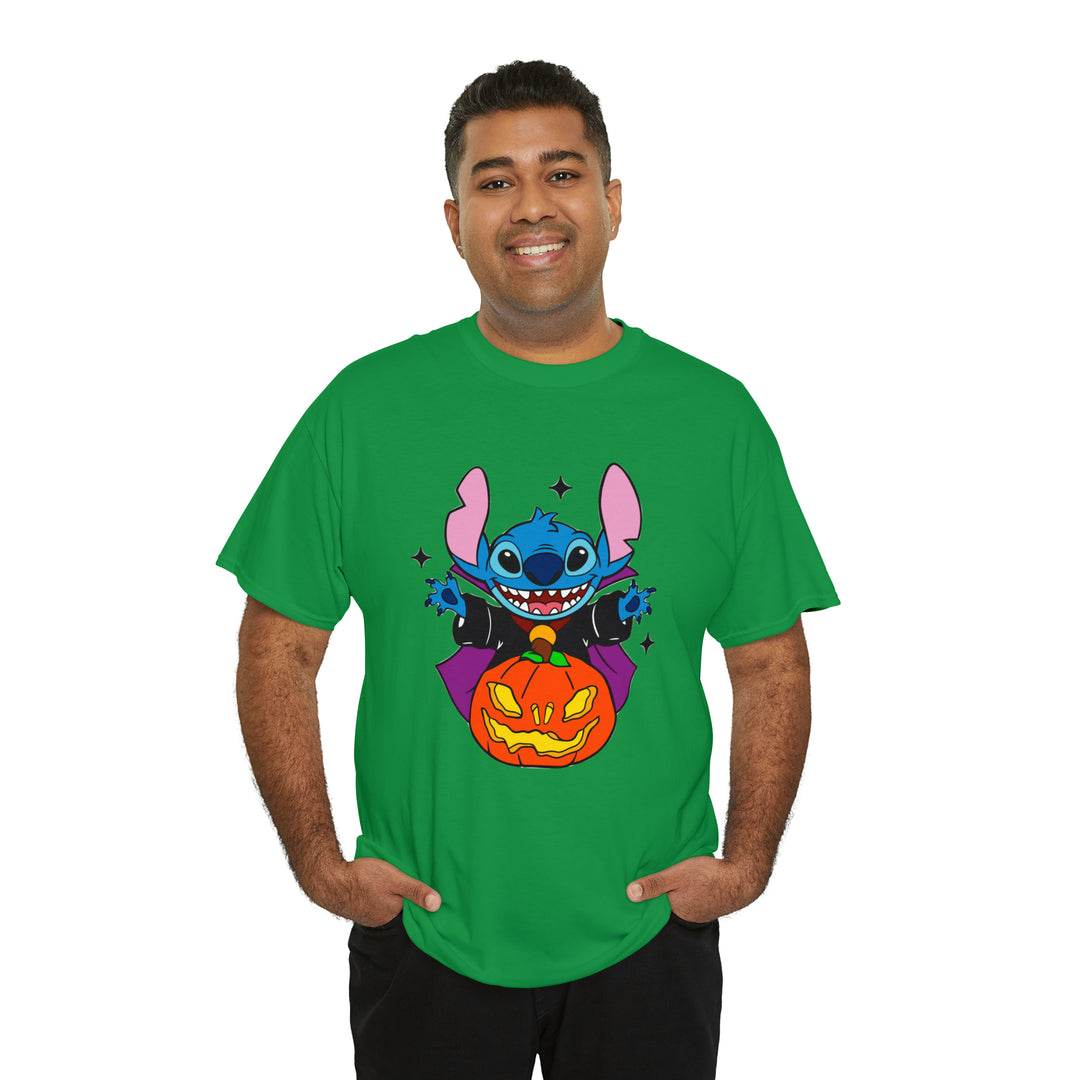 Stitch halloween-Unisex Heavy Cotton Tee