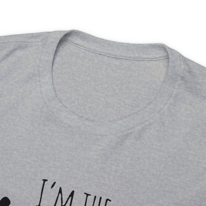 IM THE YOUNGEST=Unisex Heavy Cotton Tee