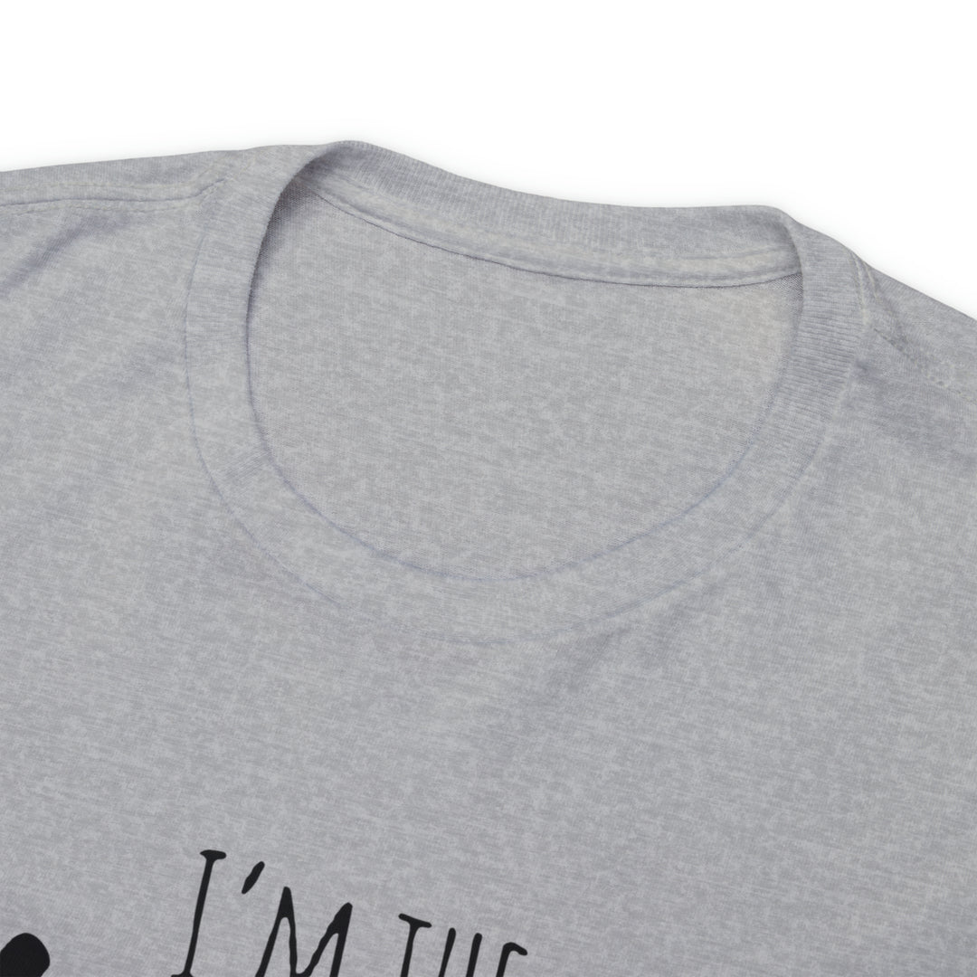 IM THE YOUNGEST=Unisex Heavy Cotton Tee