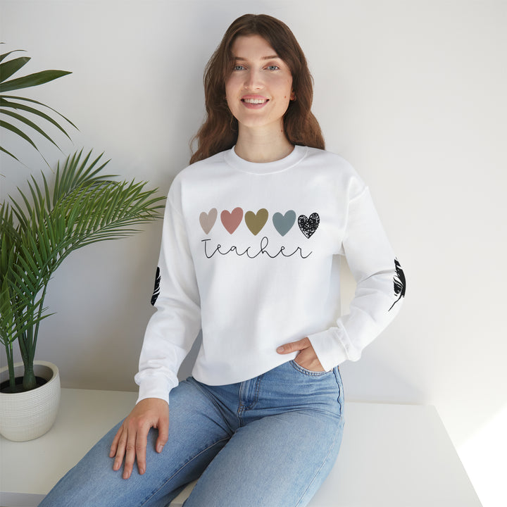 Teacher-Unisex Heavy Blend™ Crewneck Sweatshirt
