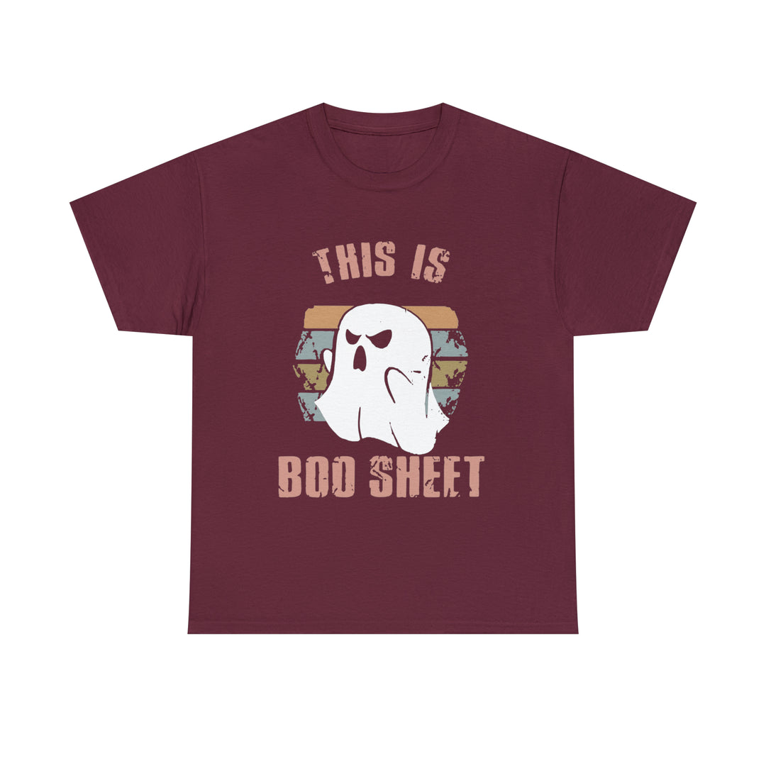 This is Boo Sheet-Unisex Heavy Cotton Tee
