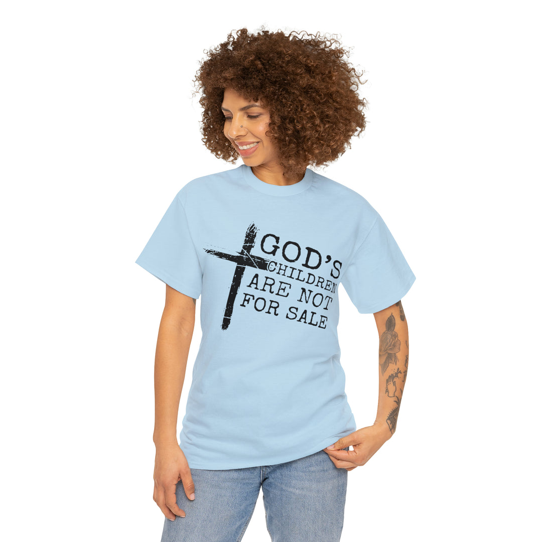 Gods children are not for sale-Unisex Heavy Cotton Tee