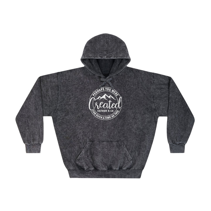 CREATED WITH PURPOSE=Unisex Mineral Wash Hoodie