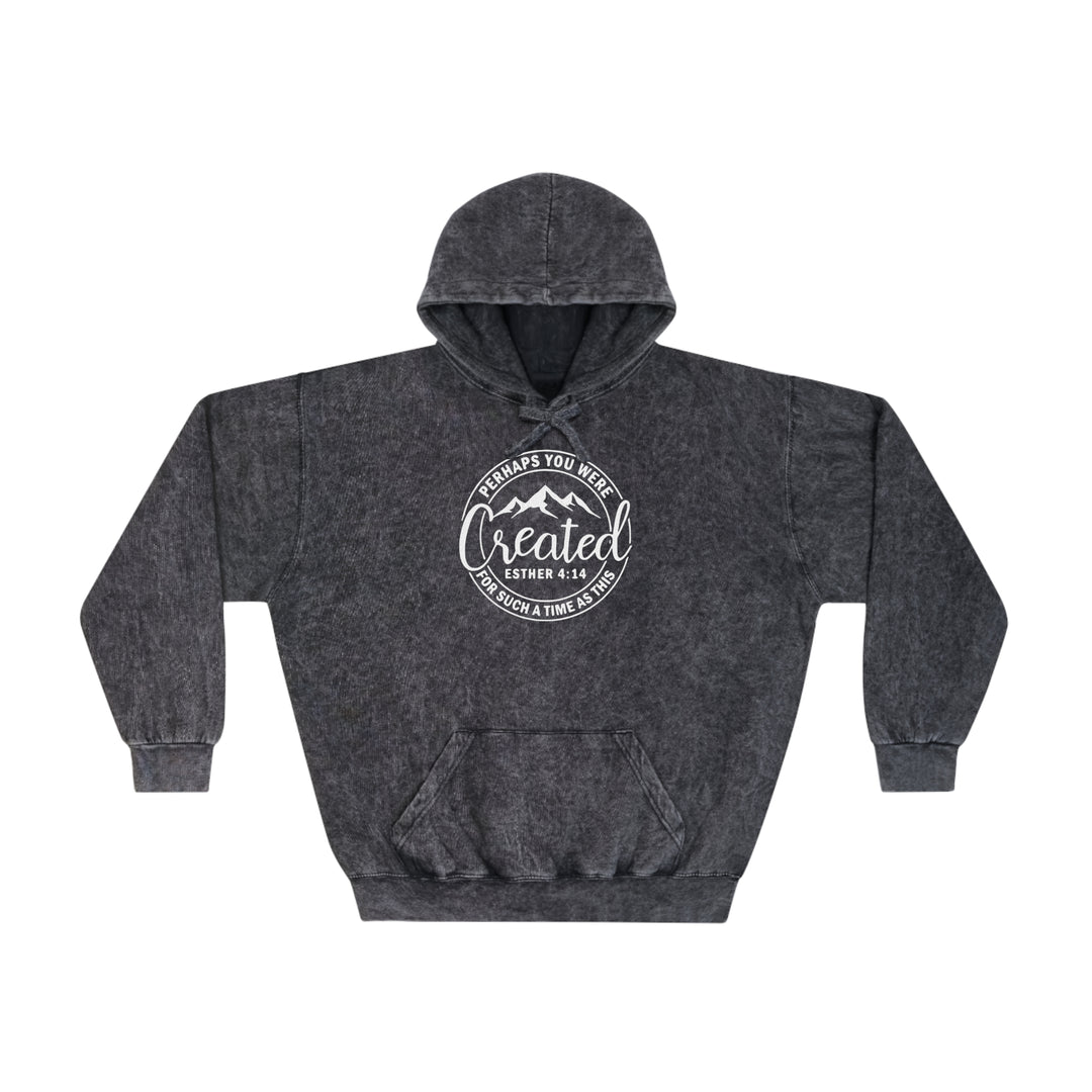 CREATED WITH PURPOSE=Unisex Mineral Wash Hoodie