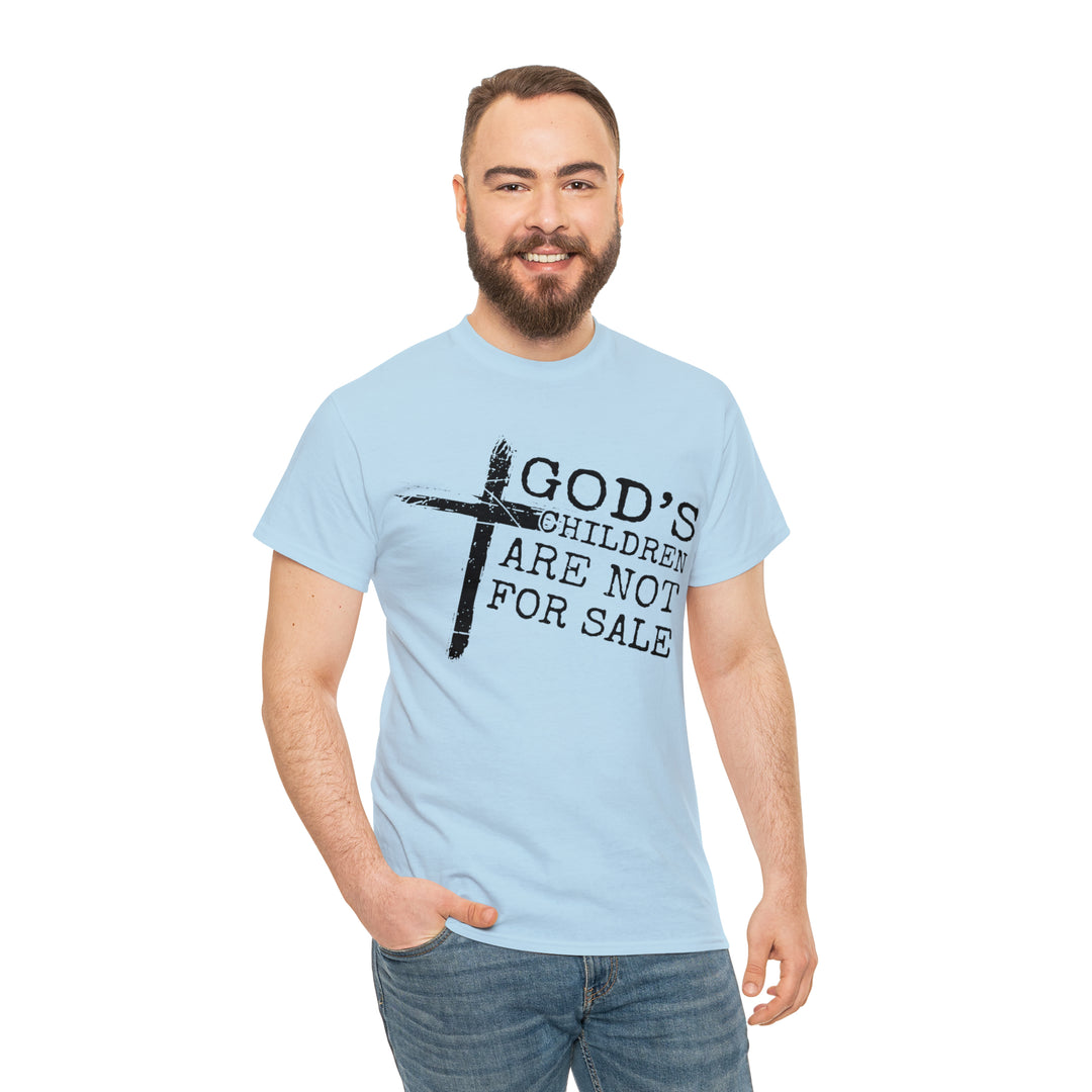 Gods children are not for sale-Unisex Heavy Cotton Tee