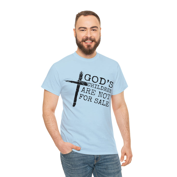 Gods children are not for sale-Unisex Heavy Cotton Tee