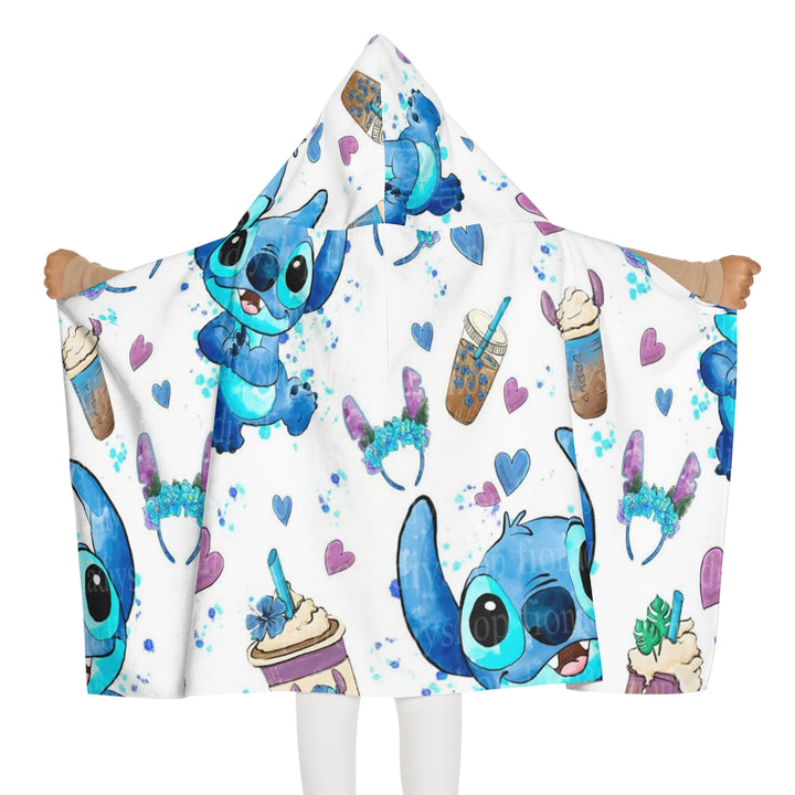 Stitch-Youth Hooded Towel