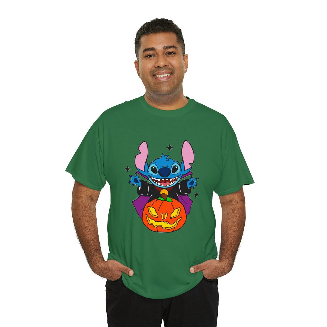 Stitch halloween-Unisex Heavy Cotton Tee