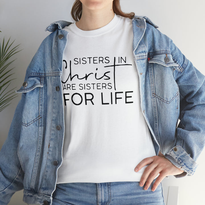 Sisters In Christ-Unisex Heavy Cotton Tee