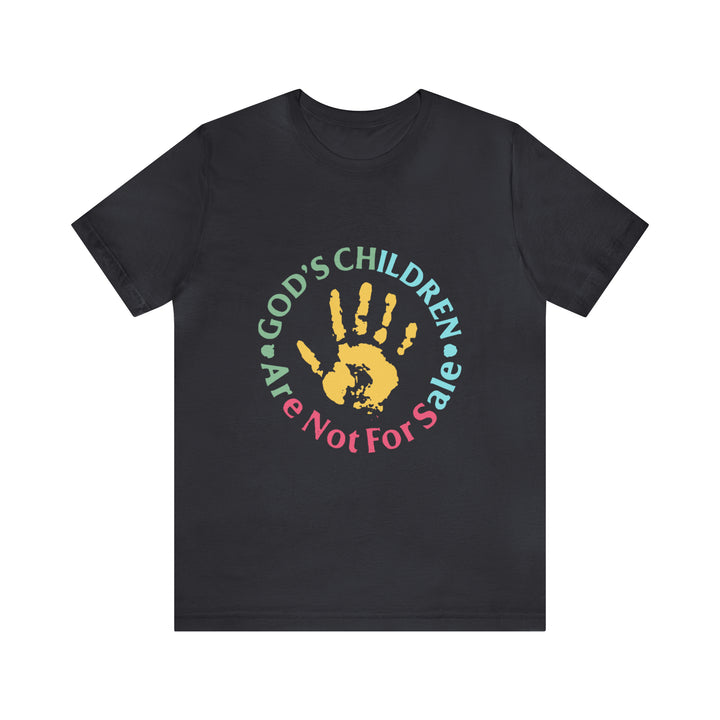 Gods children are not for sale-Unisex Jersey Short Sleeve Tee