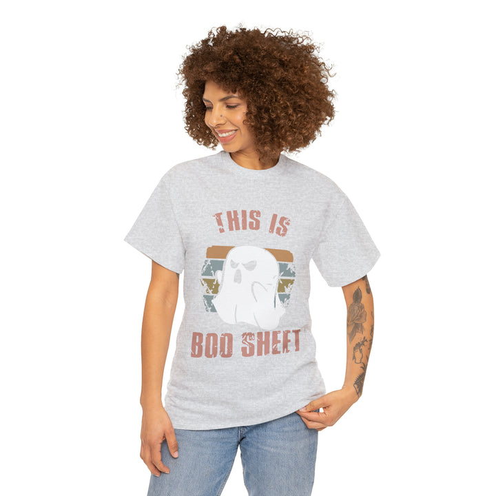This is Boo Sheet-Unisex Heavy Cotton Tee