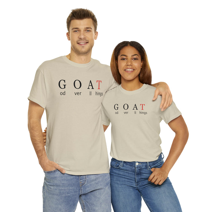 GOAT-Unisex Heavy Cotton Tee