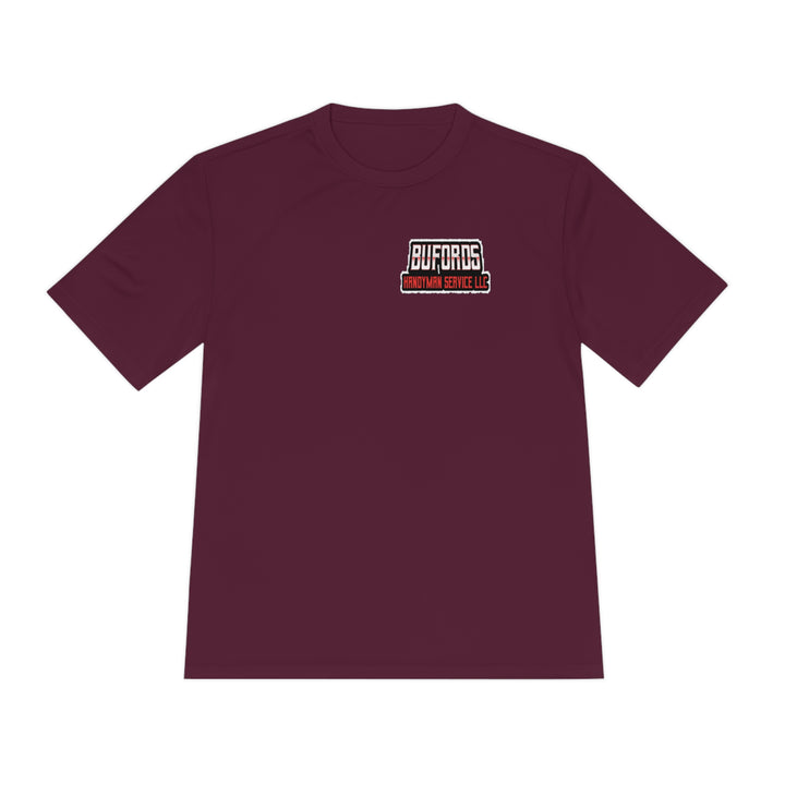 BUFORDS HANDYMAN SERVICE-Unisex Moisture Wicking Tee