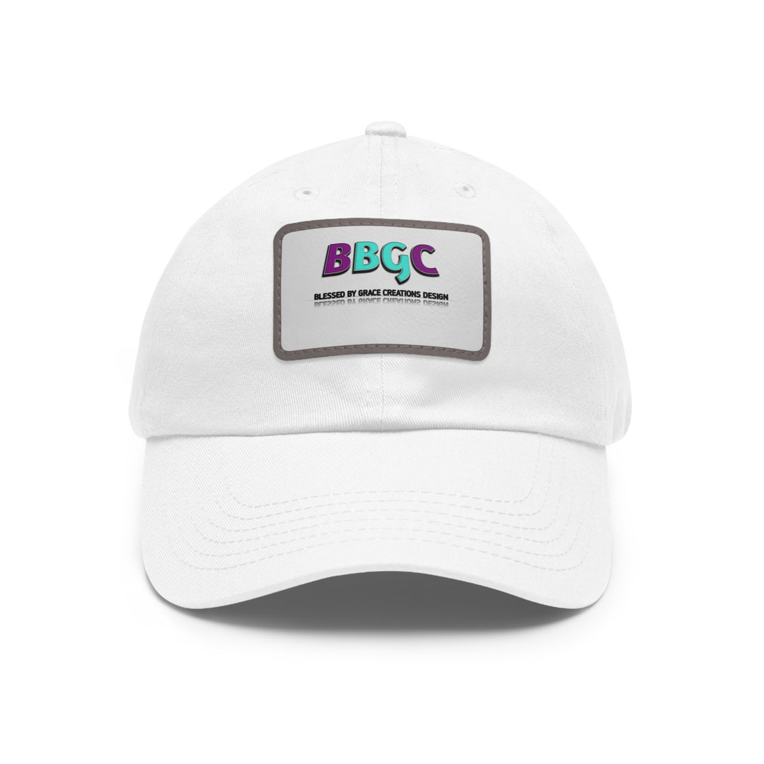 BBGC=Dad Hat with Leather Patch (Rectangle)