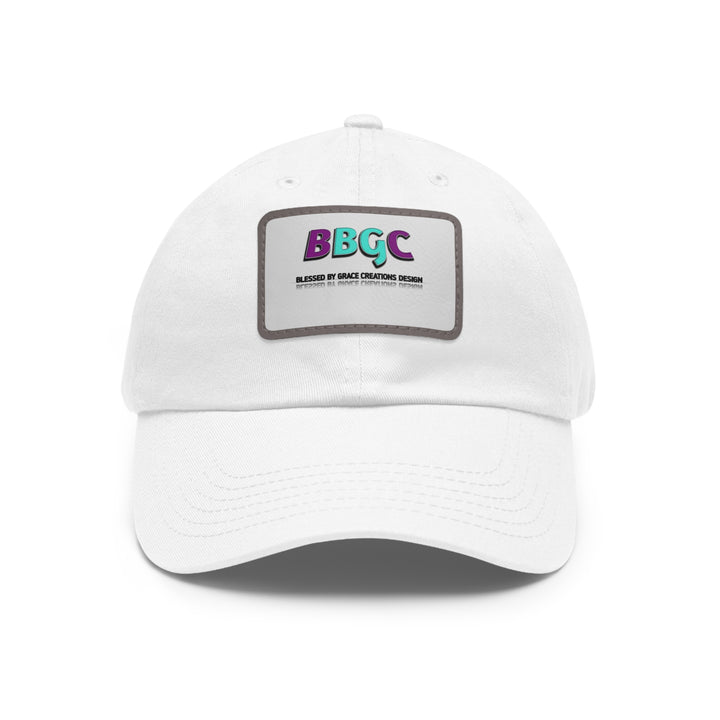 BBGC=Dad Hat with Leather Patch (Rectangle)