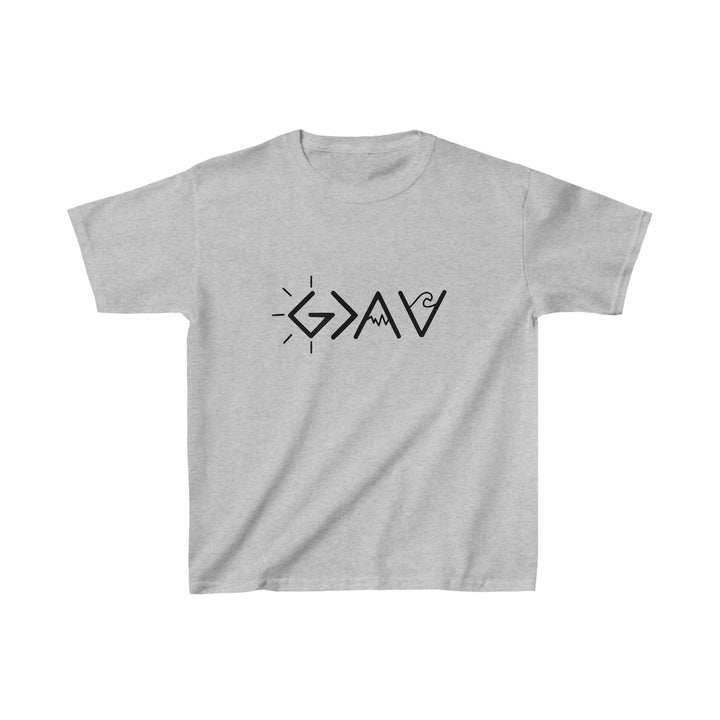 God Is Greater Kids Heavy Cotton™ Tee