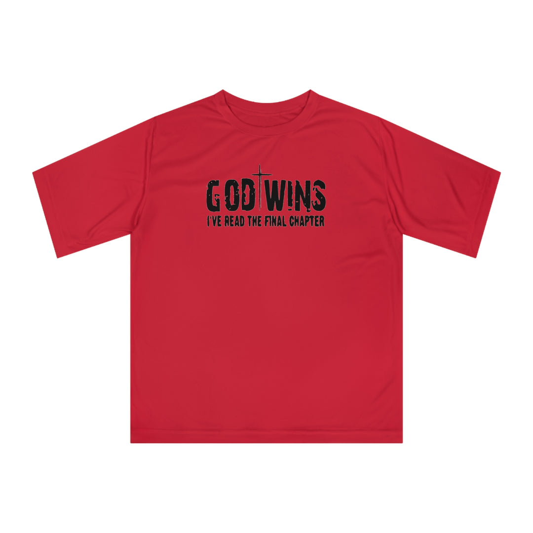 GOD WINS EVERYTIME-Unisex Zone Performance T-shirt