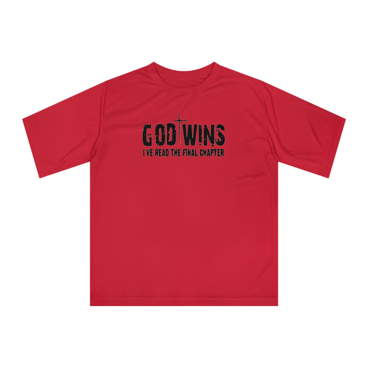 GOD WINS EVERYTIME-Unisex Zone Performance T-shirt
