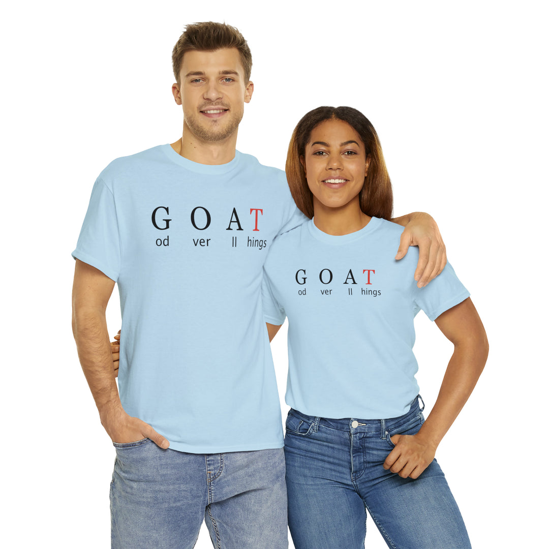 GOAT-Unisex Heavy Cotton Tee