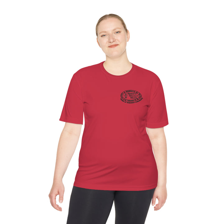 heberts black-Unisex Moisture Wicking Tee