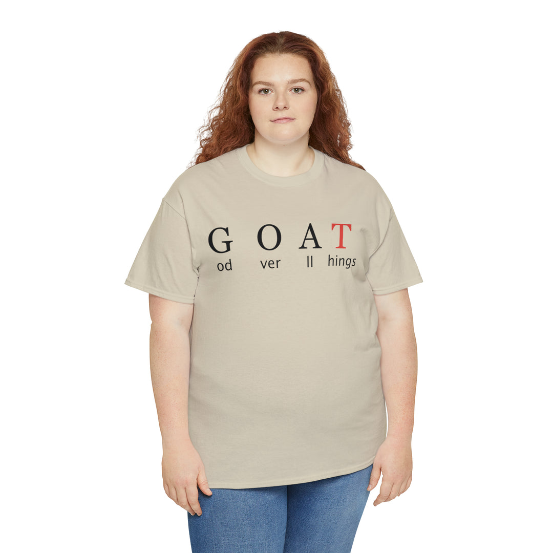 GOAT-Unisex Heavy Cotton Tee