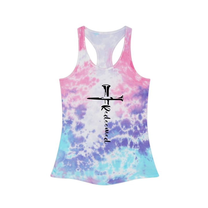 Redeemed Tie Dye Racerback Tank Top
