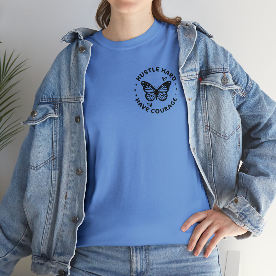 Hustle Hard-Unisex Heavy Cotton Tee