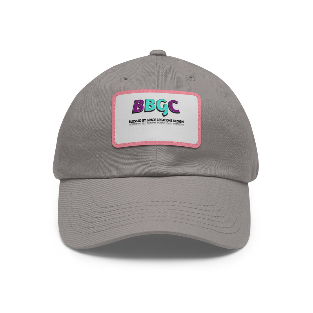 BBGC=Dad Hat with Leather Patch (Rectangle)