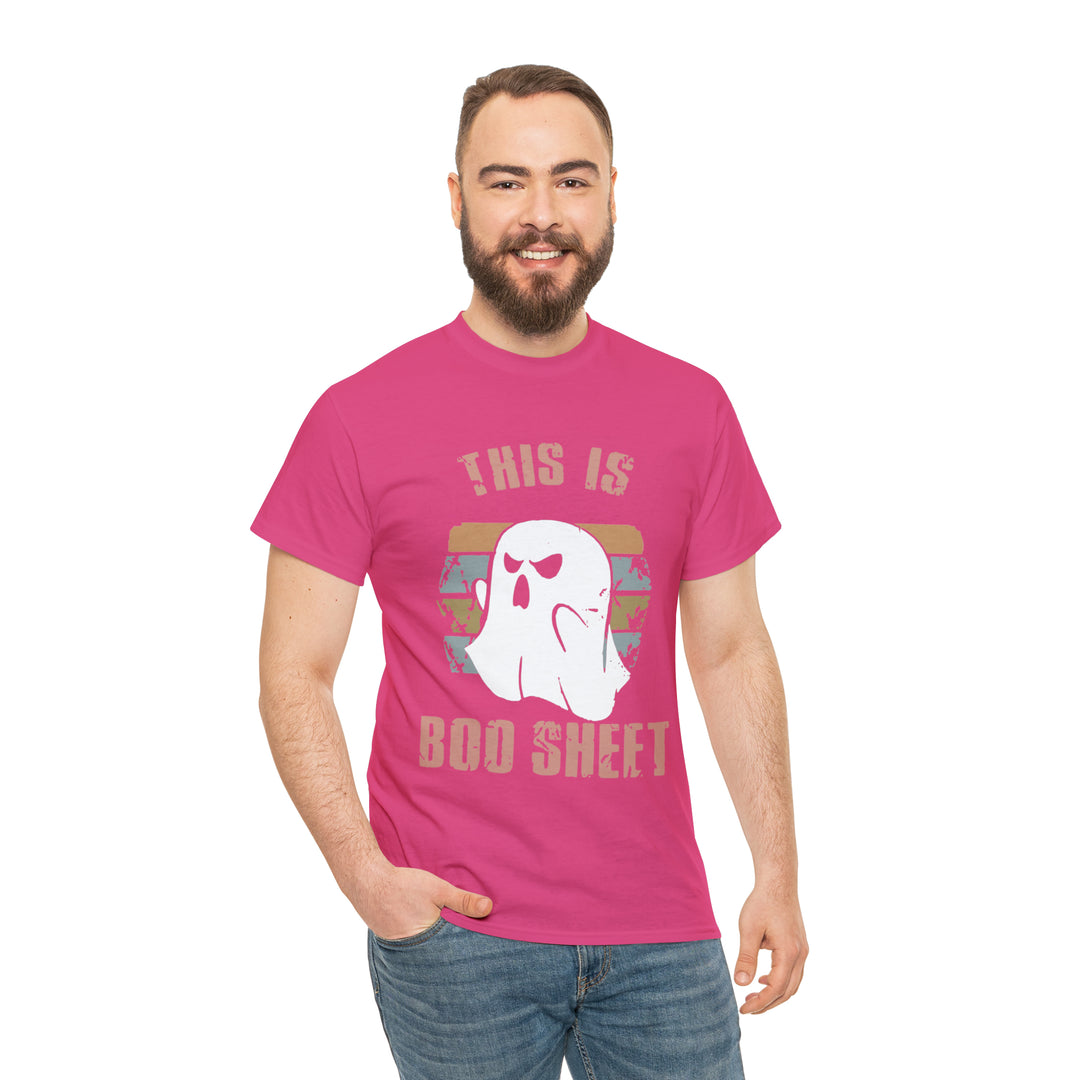 This is Boo Sheet-Unisex Heavy Cotton Tee