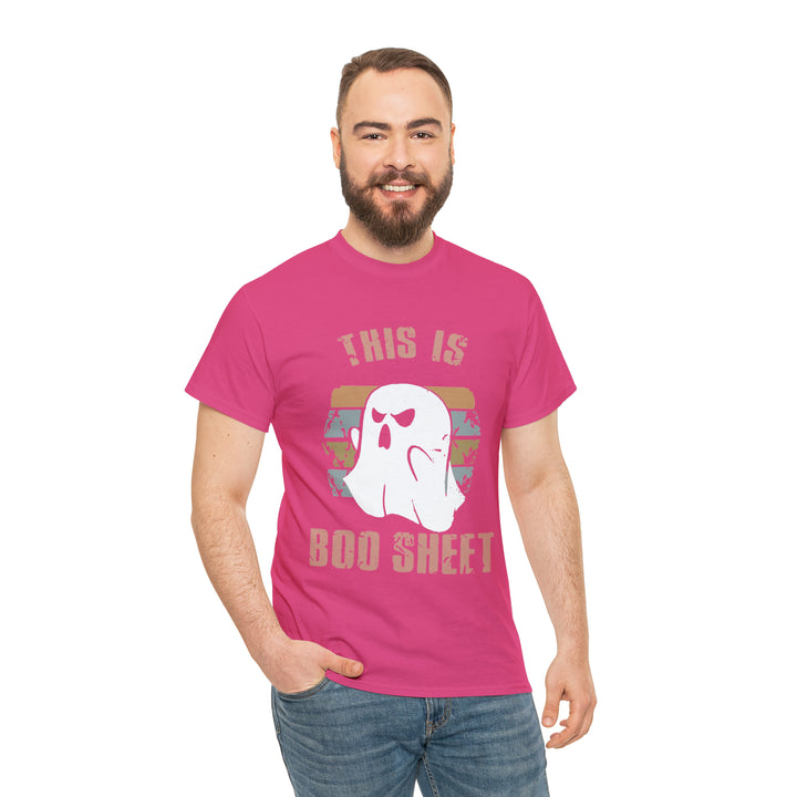 This is Boo Sheet-Unisex Heavy Cotton Tee