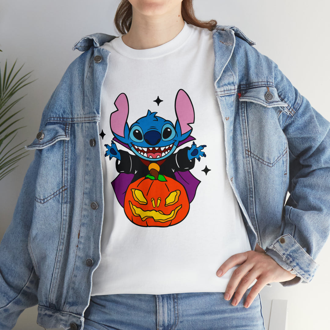 Stitch halloween-Unisex Heavy Cotton Tee