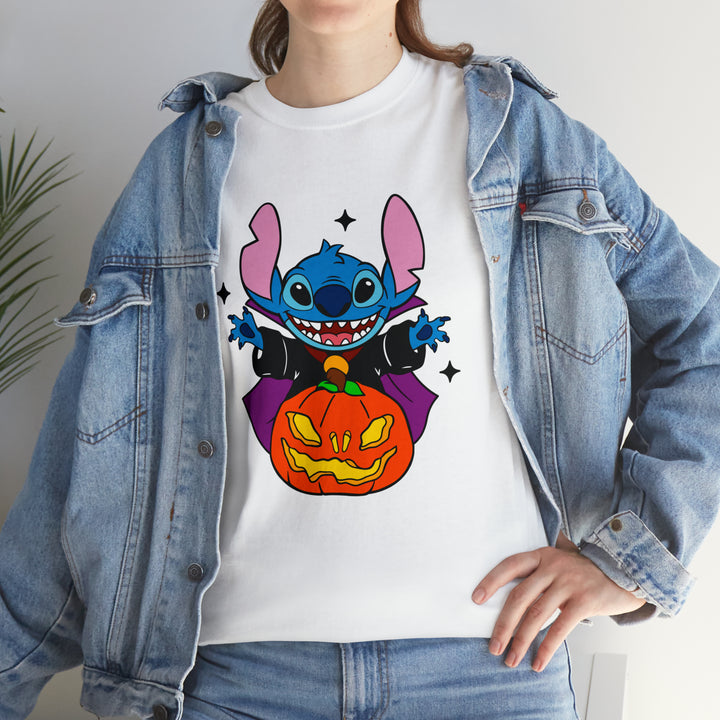 Stitch halloween-Unisex Heavy Cotton Tee
