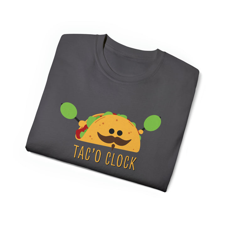 TACO CLOCK=Unisex Ultra Cotton Tee