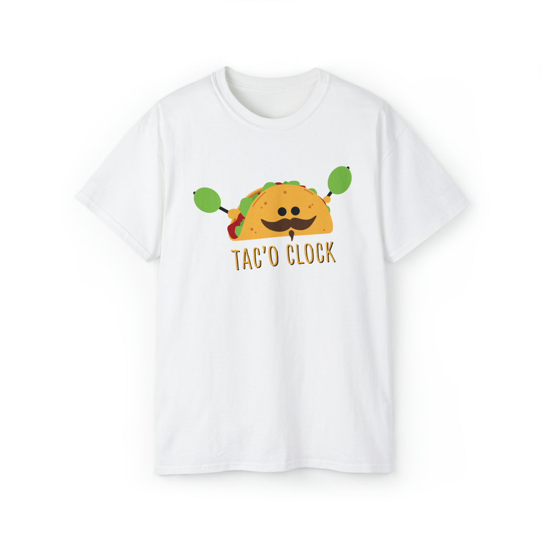 TACO CLOCK=Unisex Ultra Cotton Tee