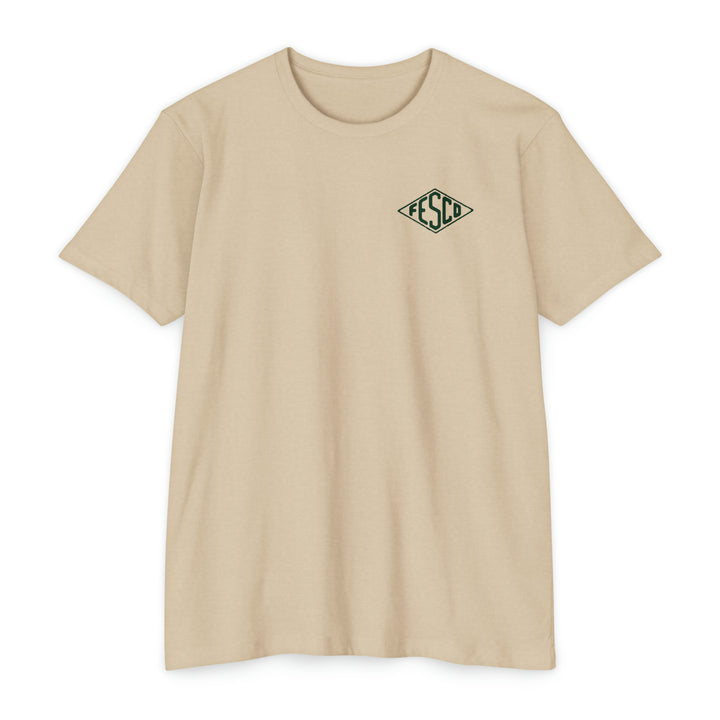 Fesco Unisex CVC Jersey T-shirt