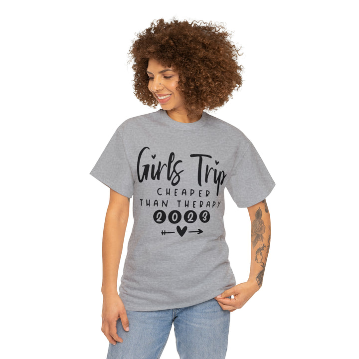 GIRLS TRIP 2023=Unisex Heavy Cotton Tee