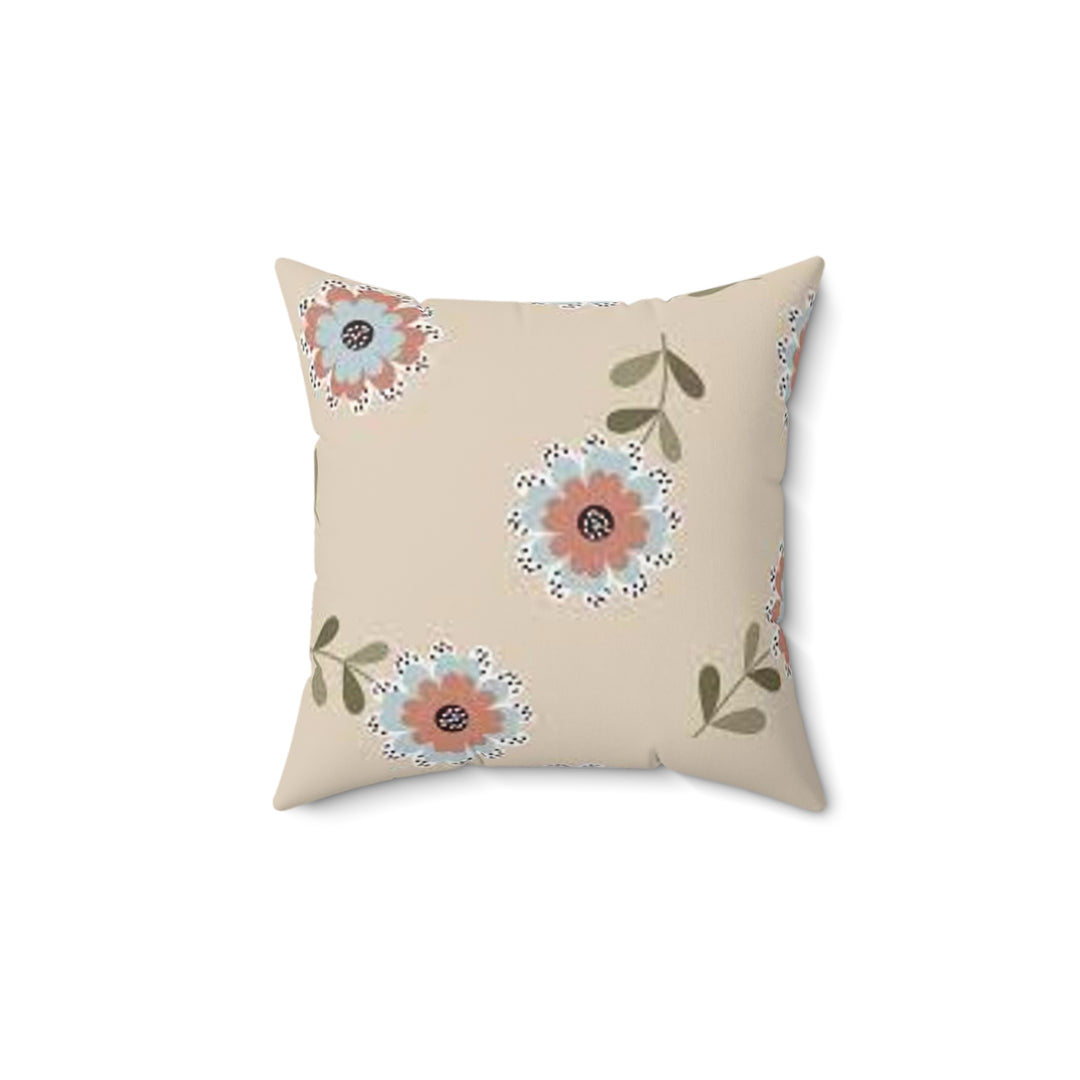 Spun Polyester Square Pillow