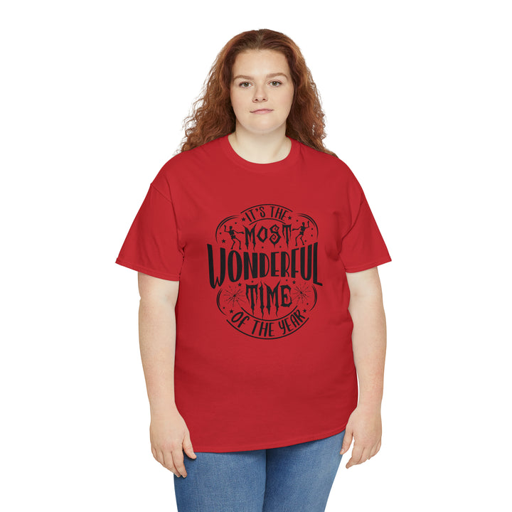 Most wonderful time of year-Unisex Heavy Cotton Tee